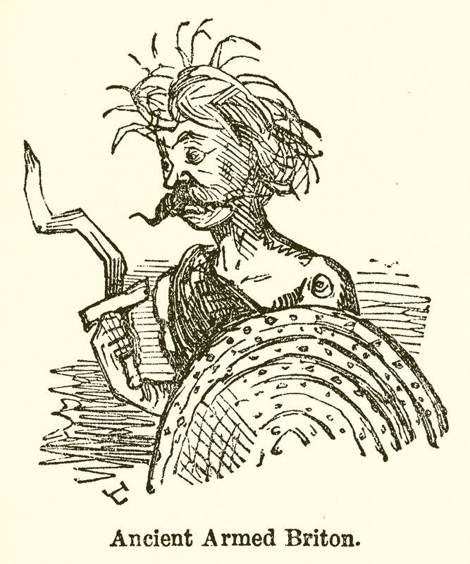 Gamle bevæbnede briter af John Leech
