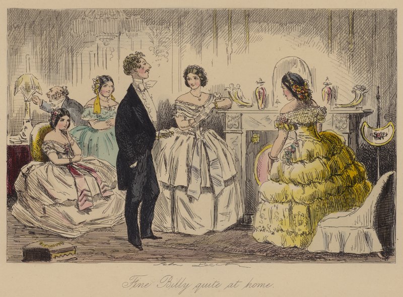 Fine Billy helt hjemme af John Leech