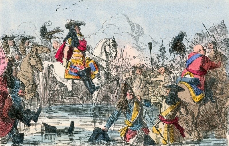 Slaget ved Boyne af John Leech