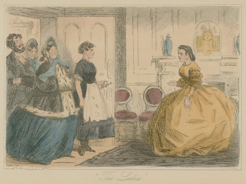 Damerne af John Leech