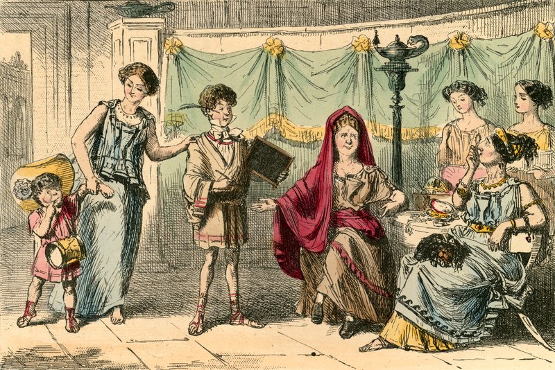 Gracchiernes mor af John Leech