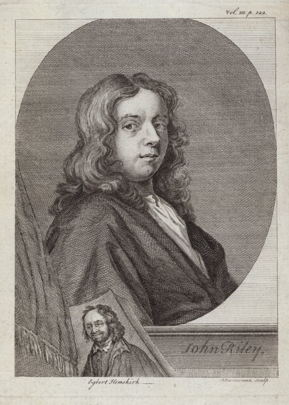 Portræt af John Riley af John Riley