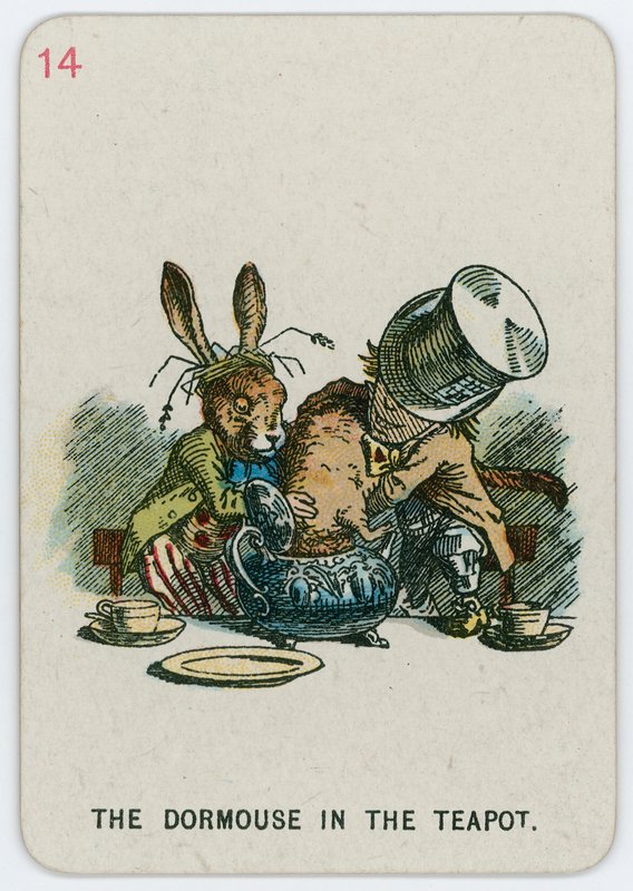 Sovemusen i tekanden af John Tenniel