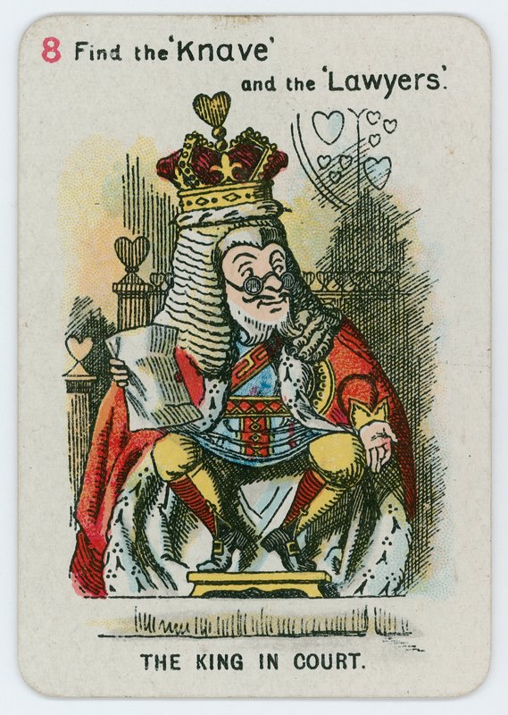 Kongen i retten af John Tenniel