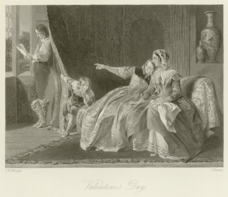 Valentins Dag af John William Wright