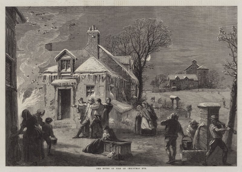 Huset i Brand juleaften af John Williamson