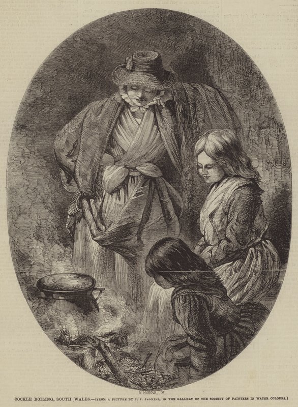 Cockle Boiling, South Wales af Joseph John Jenkins