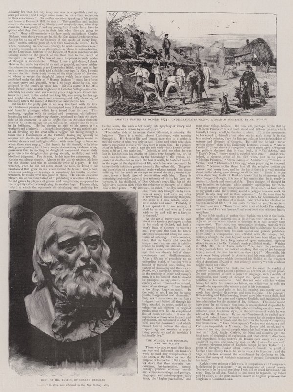 John Ruskin af Joseph Nash