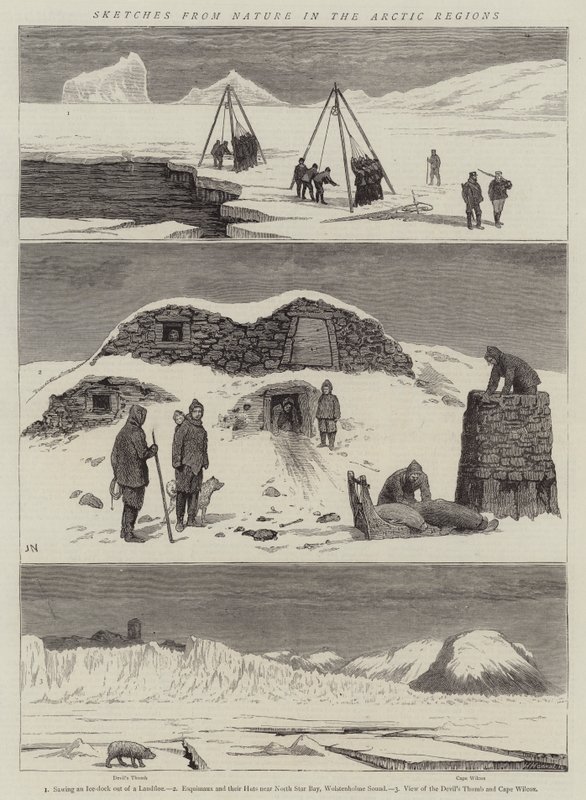 Skitser fra naturen i de arktiske egne af Joseph Nash