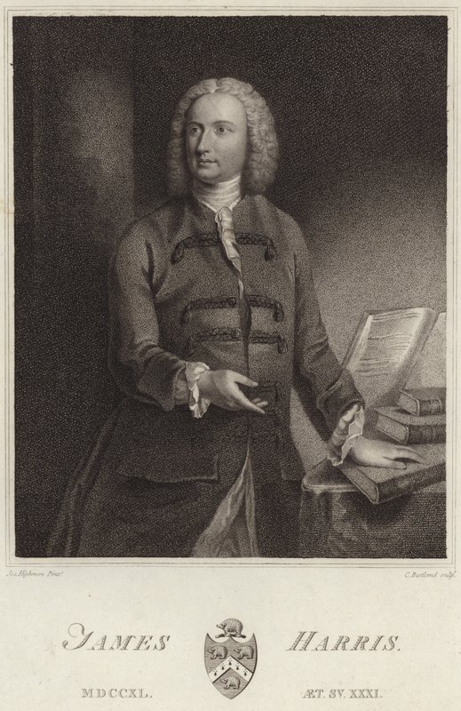Portræt af James Harris (1709-80) af Joseph Highmore