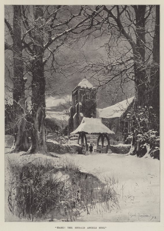 Hark! Herald Angels synger af Joseph Holland Tringham