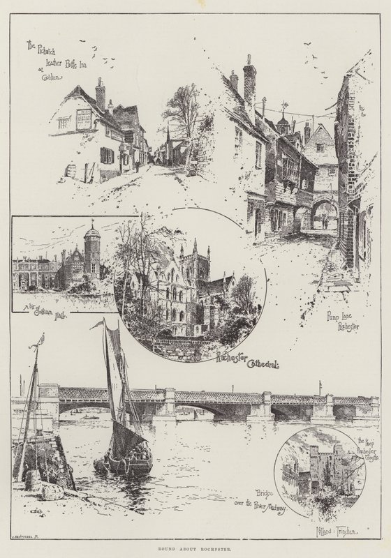 Rundt om Rochester af Joseph Holland Tringham