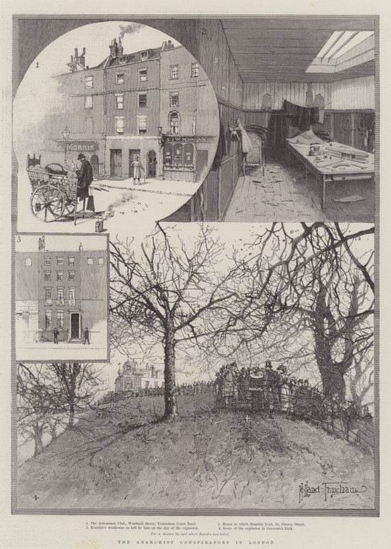 The Anarchist Conspirators i London af Joseph Holland Tringham