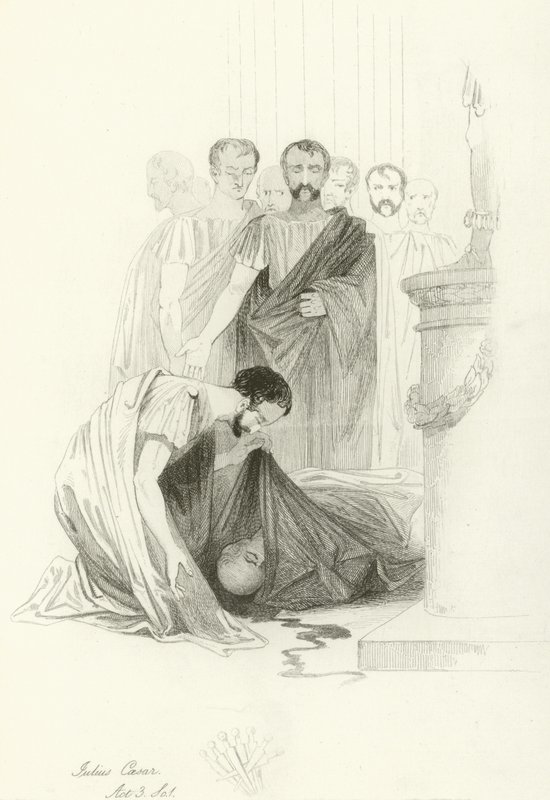 Julius Cæsar af Joseph Kenny Meadows
