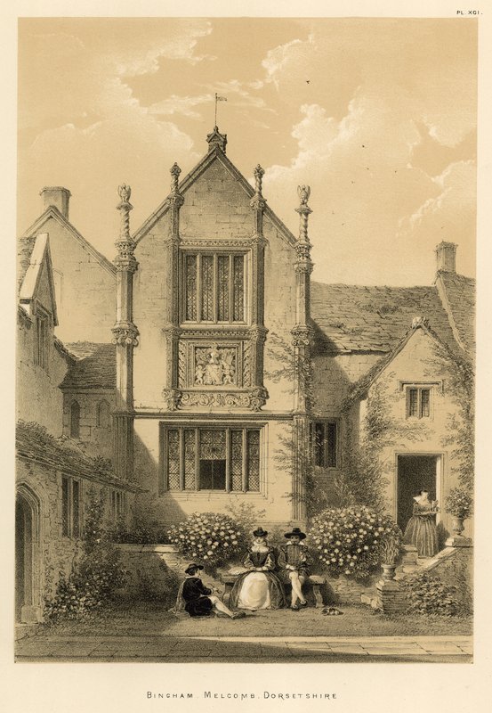Bingham, Melcomb, Dorsetshire af Joseph Nash