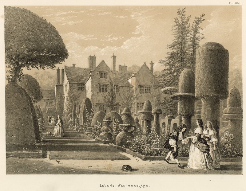 Levens, Westmoreland af Joseph Nash
