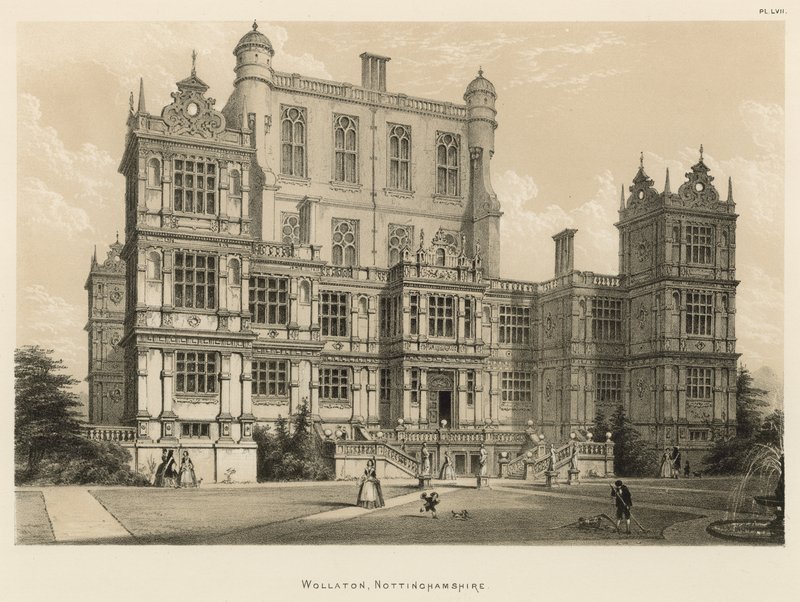 Wollaton, Nottinghamshire af Joseph Nash