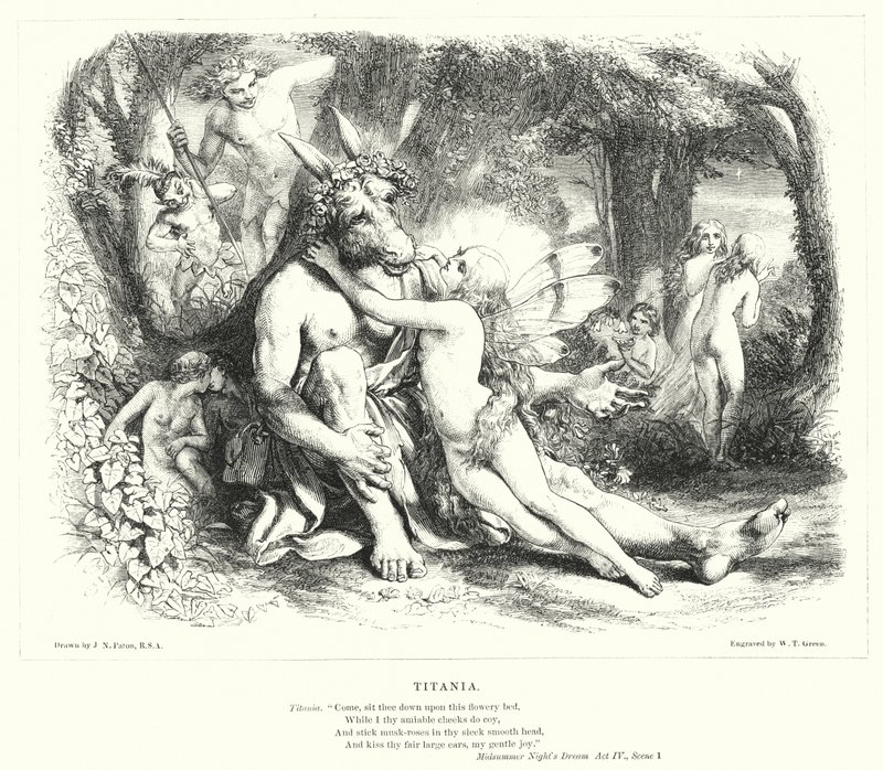 Titania af Joseph Noel Paton