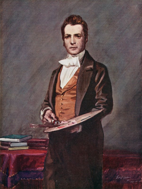 Sir David Wilkie, 1785-1841 af Joseph Simpson