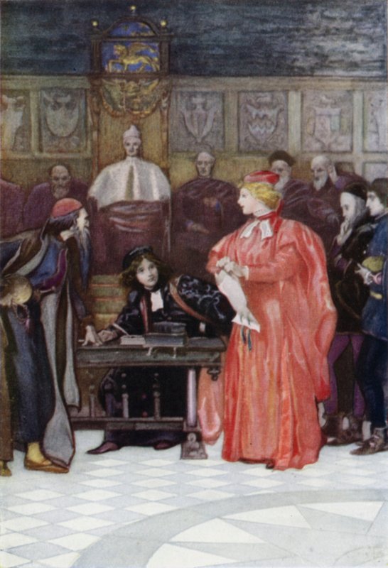 Købmanden i Venedig af Joseph Walter West