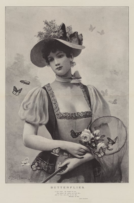 Sommerfugle af Jules Frederic Ballavoine