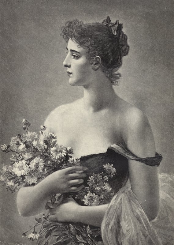 En sød buket af Jules Frederic Ballavoine