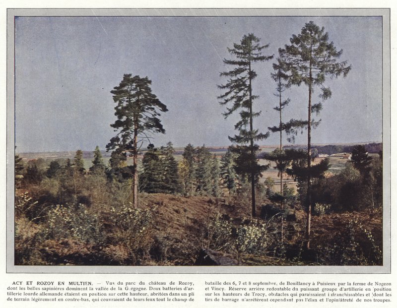 Acy og Rozoy en Multien af Jules Gervais Courtellemont