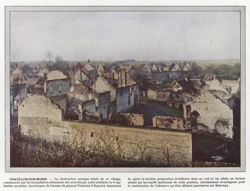Chatillon-sur-Morin af Jules Gervais Courtellemont