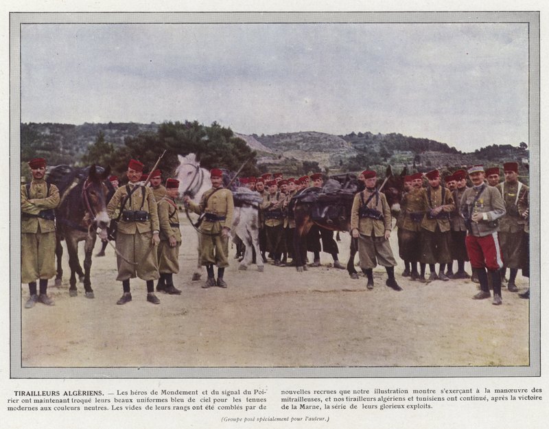 Algeriske træfninger af Jules Gervais Courtellemont