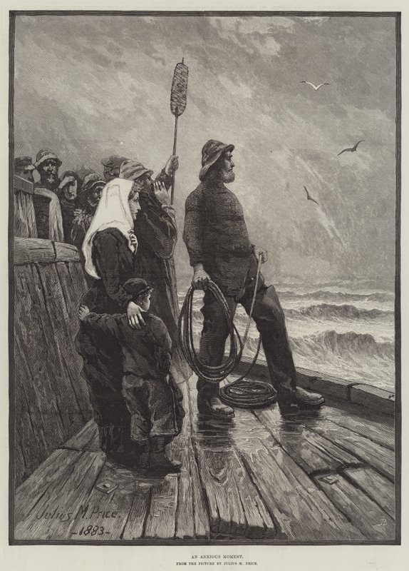 Et ængsteligt øjeblik af Julius Mandes Price