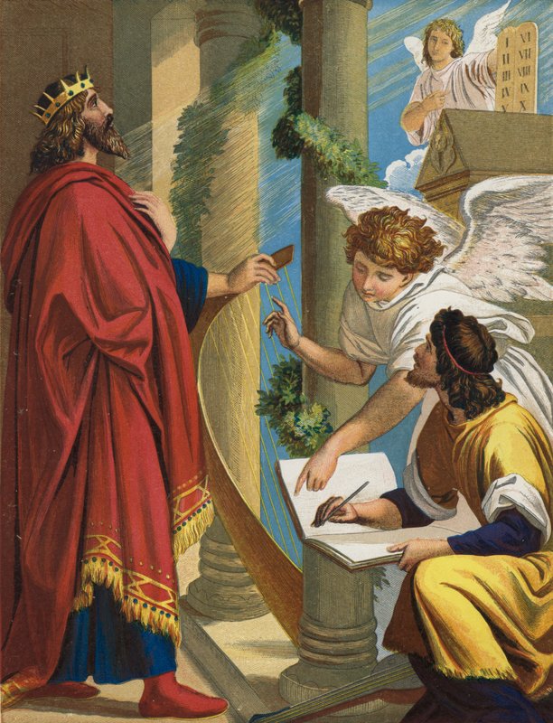 Davids andragende af Julius Schnorr von Carolsfeld