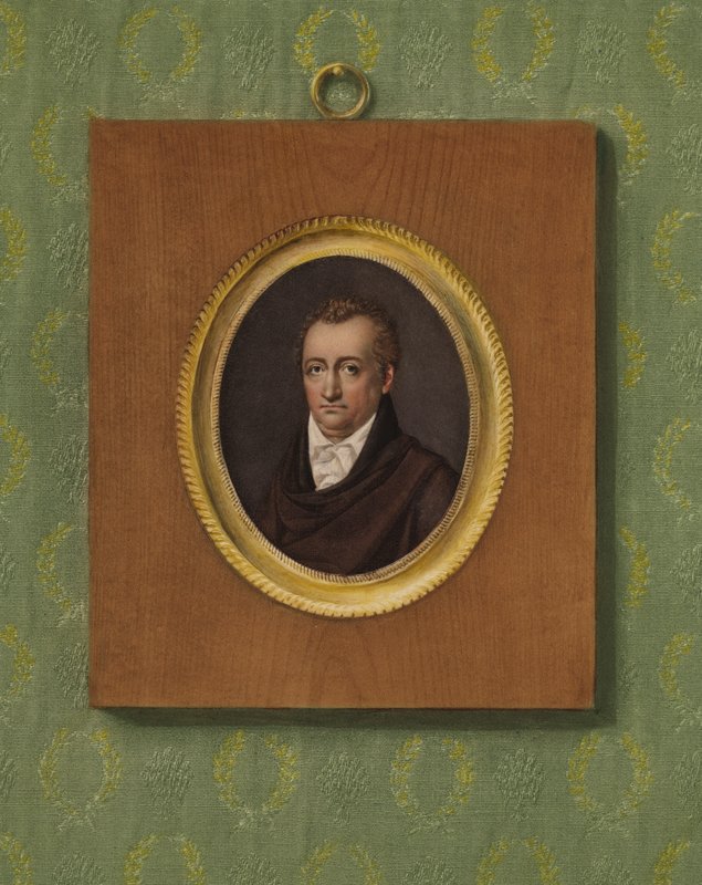 Portræt af Johann Wolfgang Goethe af Karl Josef Raabe