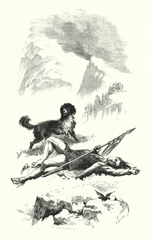 Excelsior (engraving) af Keeley Halswelle