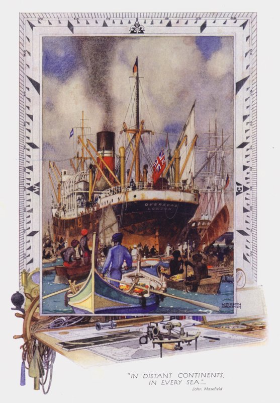 Epilog (farve litho) af Kenneth Shoesmith