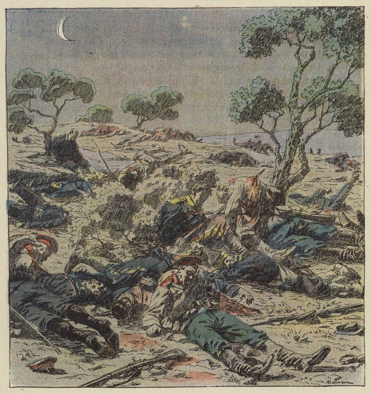 Efter en bajonetkamp af L. Malespine