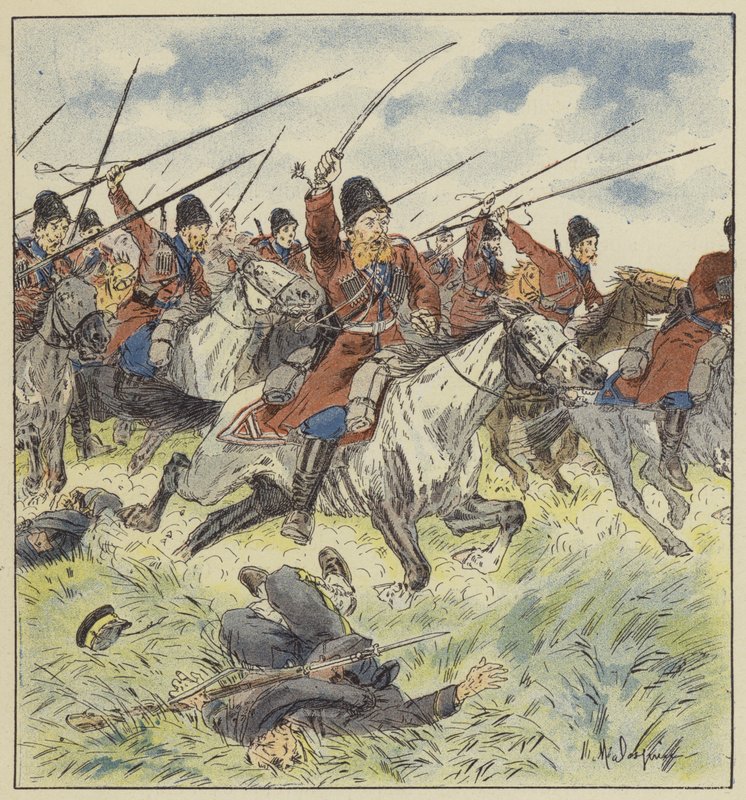 Anklage for kosakker af L. Malespine