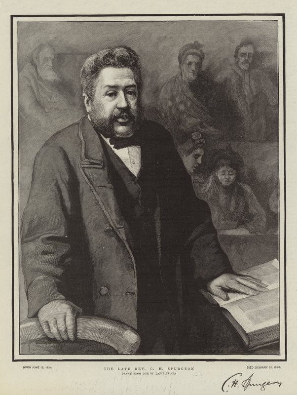 Den afdøde pastor CH Spurgeon af Lance Calkin
