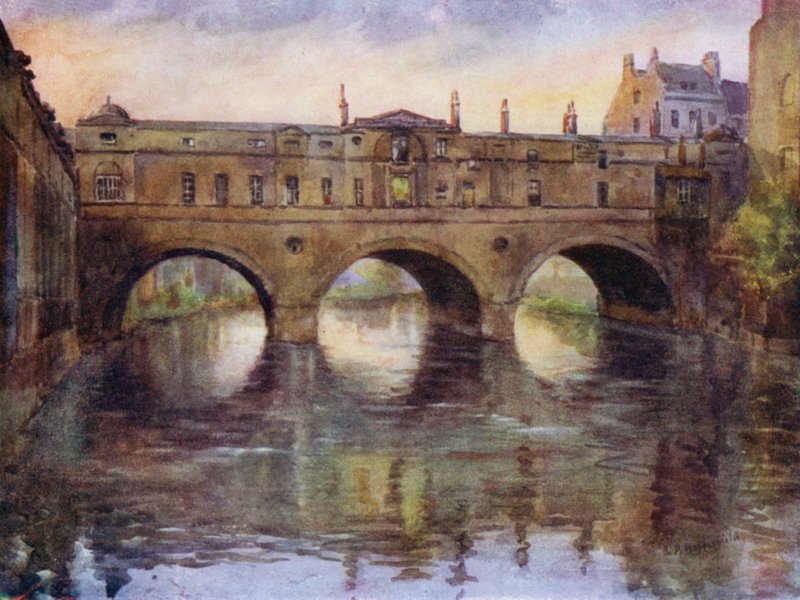 Pulteney Bridge af Laura Annie Happerfield
