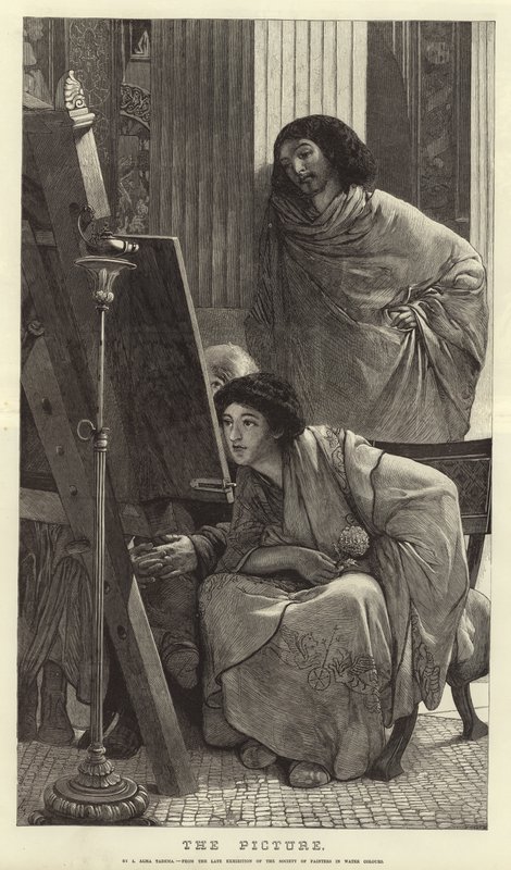 Billedet af Lawrence Alma Tadema