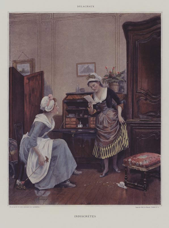 Indiskrete (nysende) af Leon Delachaux