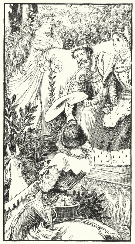 Her kommer en lystbejler (gravering) af Leonard Leslie Brooke