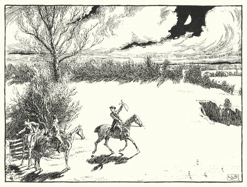 Der var tre joviale walisere (gravering) af Leonard Leslie Brooke