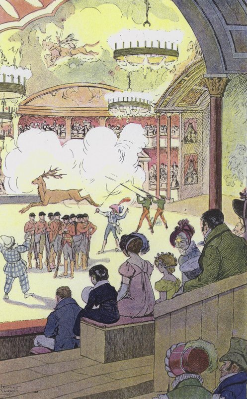 På Franconi Cirkus af Leonce Burret