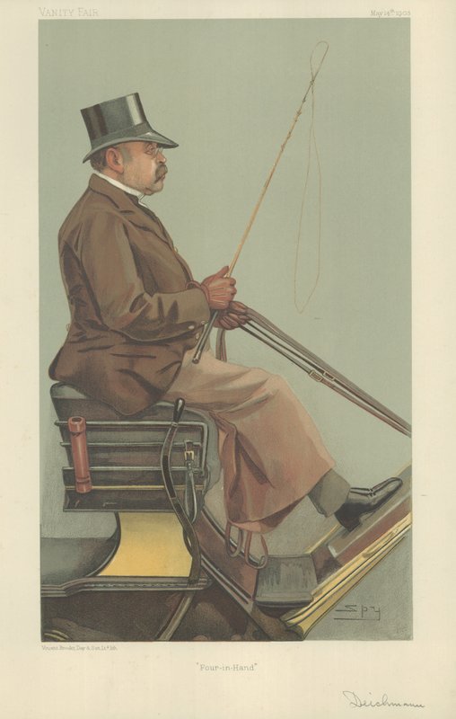Baron Adolph Wilhelm Deichmann af Leslie Matthew Ward