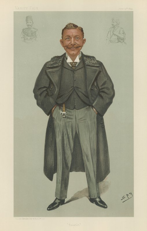 Oberst Sir Rudolf Carl von Slatin af Leslie Matthew Ward