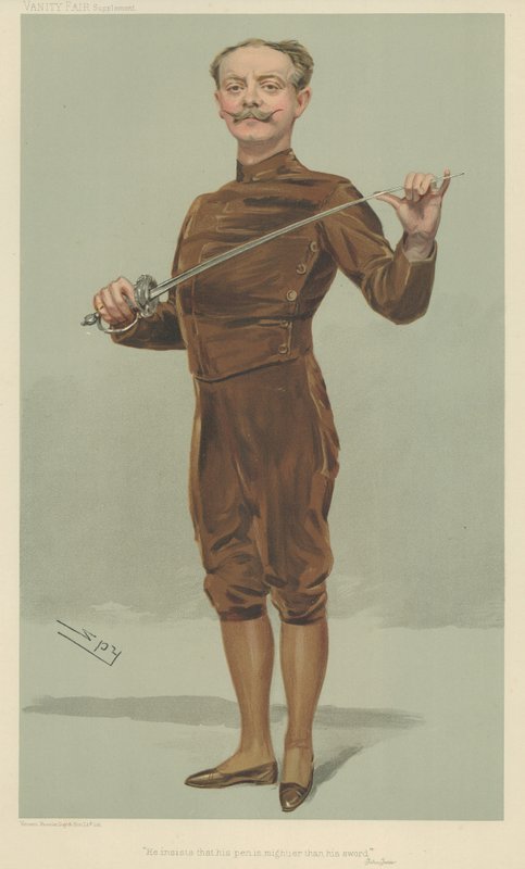 Mr Egerton Castle af Leslie Matthew Ward