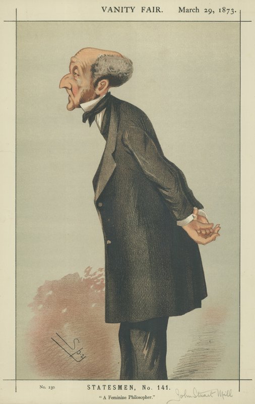 Mr John Stuart Mill af Leslie Matthew Ward