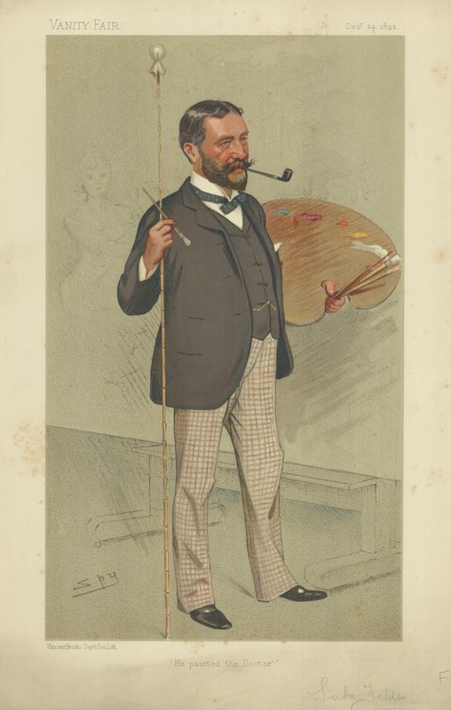 Hr. Luke Fildes af Leslie Matthew Ward