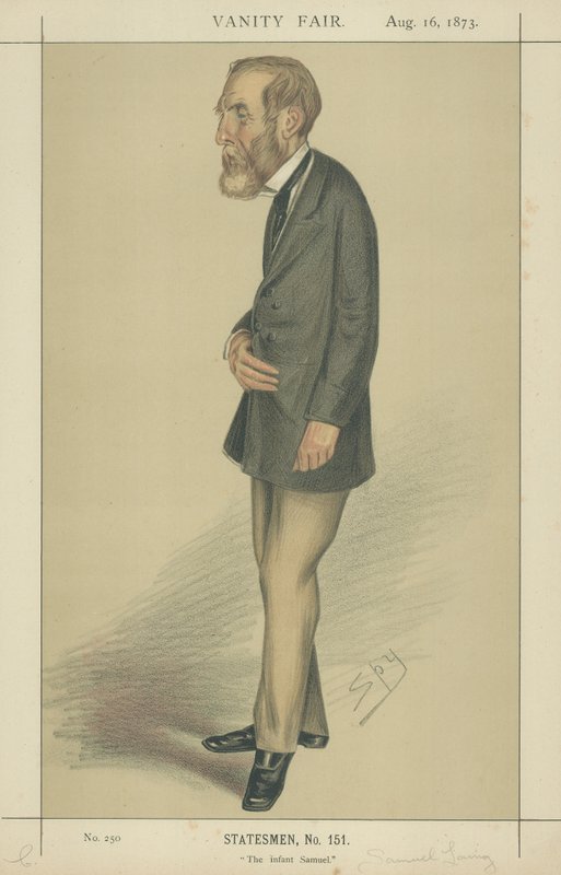 Samuel Laing af Leslie Matthew Ward