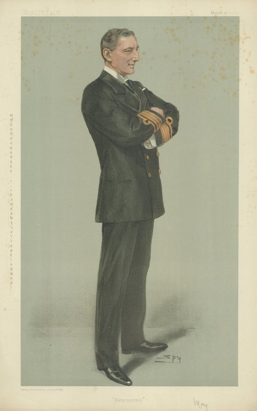 Kontreadmiral William Henry May af Leslie Matthew Ward